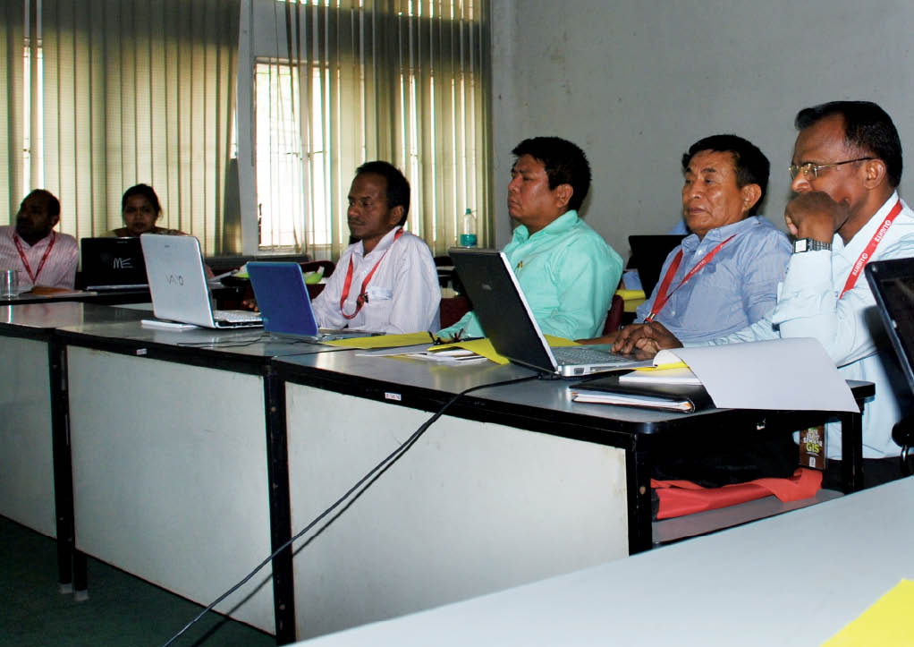 Teaching the Teachers-GIS Training for the North-East